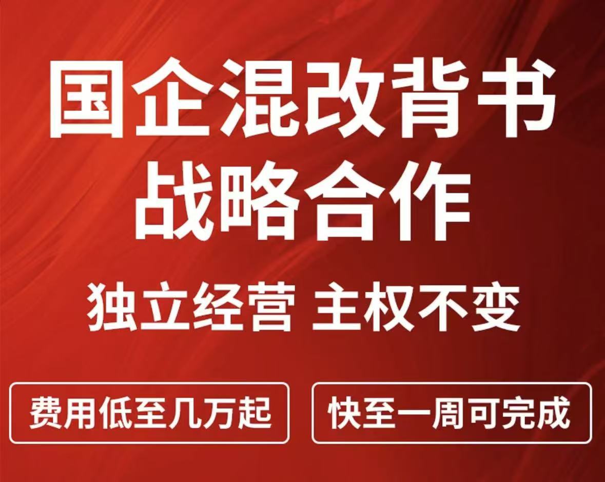 国企混改背书战略合作